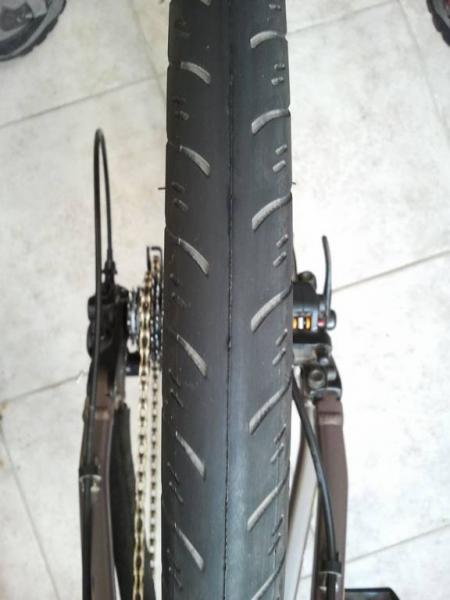 Городские слики 26Х1.4 - 65PSI на горном полноподвесе 37830-0