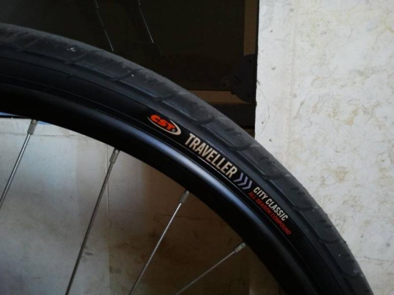 Городские слики 26Х1.4 - 65PSI на горном полноподвесе 37831-1