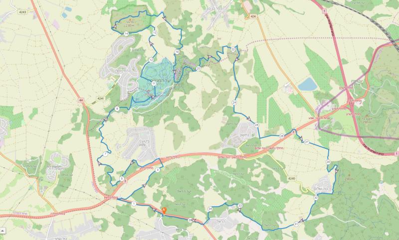 Лес Амагиним-Тель Гезер 31.03.2023 пятница 7:30 63073-0
