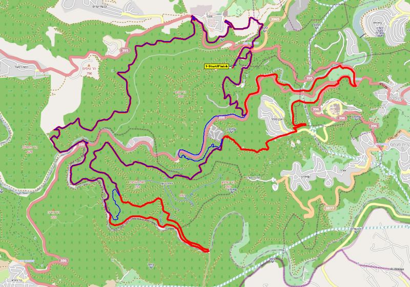 Сатаф - швиль Адаса - Рэфаим - хаТаясим (2 варианта). New! Пятница, 15.11.19, 7: 53729-0