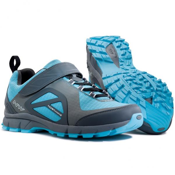 Northwave Escape Evo Shoes Anthracite/Blue Size 38 50079-0