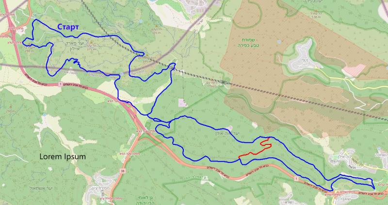 Парк Канада - дерех Мишлатим – нахаль Илан (2 варианта). Пятница, 14.05.24, 6:30 65640-0