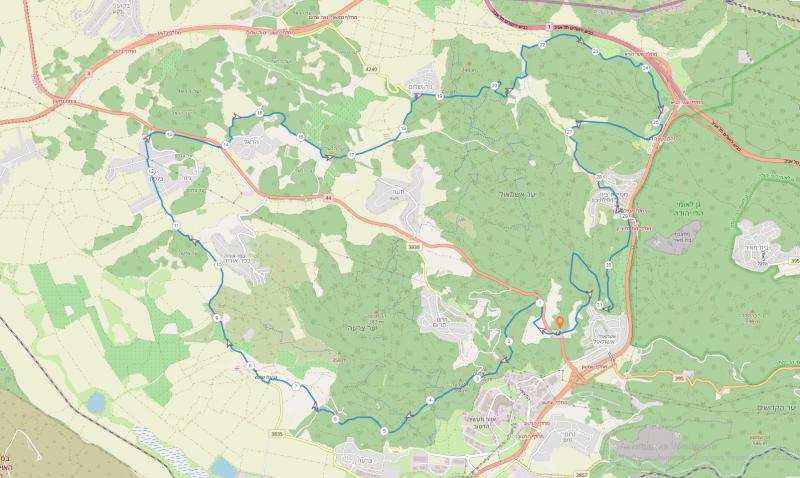 Неве Шалом-Кфар Урия-Арель 23.12.2022 пятница 7:30 62232-0