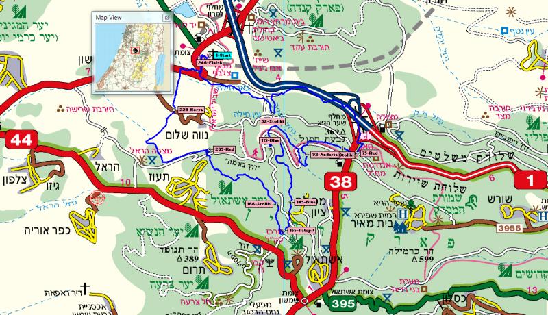 Вечерняя покатушка: Латрун - Ештаоль, шлиши, 18.10.2011, 19:00 выезд. 29079-5