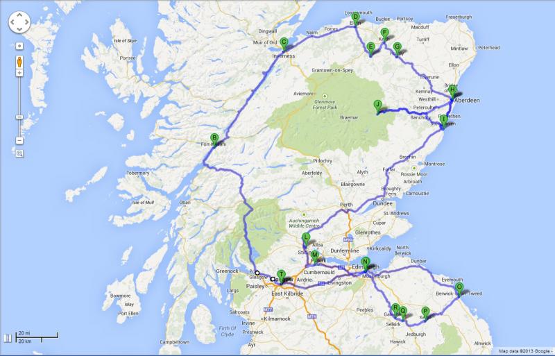 За вересковым мёдом. Шотландия. 38194-0