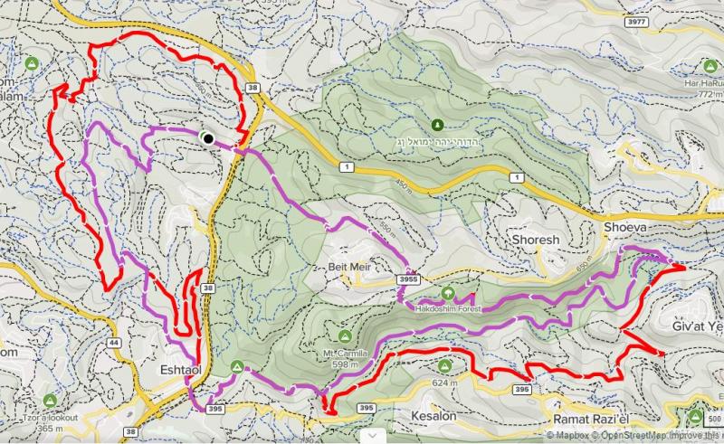 Эштаоль - Кисалон - Дерех Бурма (2 варианта). Пятница, 30.07.2021, 6:30 58661-0