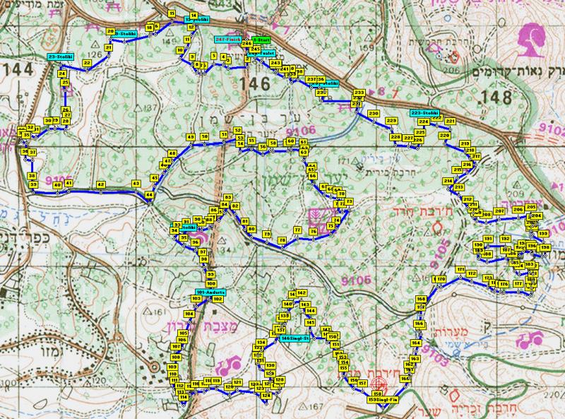 Вечерняя покатушка. Лес Бен Шемен, джиповки, шлиши, 1.11.2011, 19:00 выезд.  37967-4